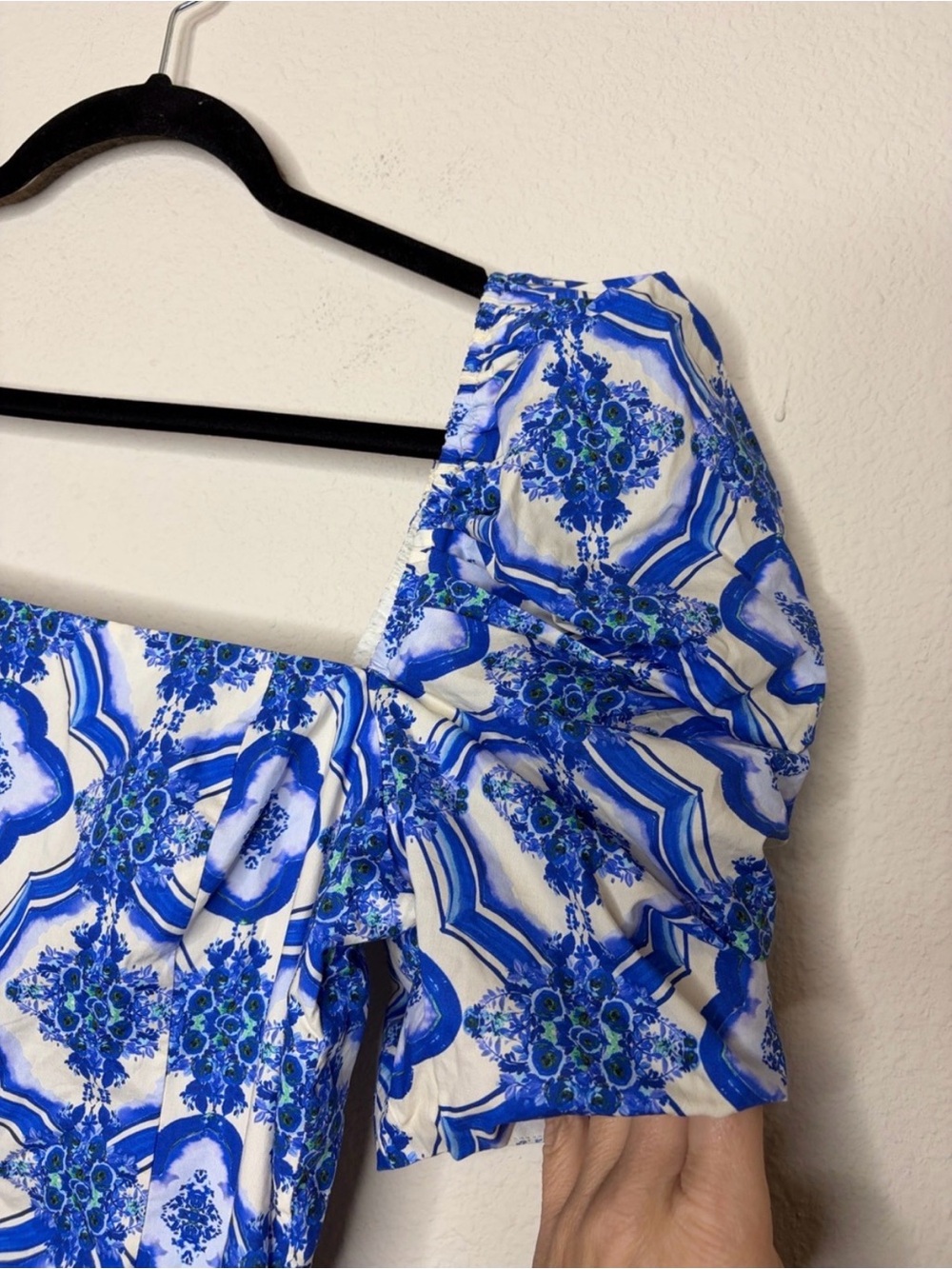 Cara Cara Kelly Blue Mosaic Dress - Picture 4 of 8